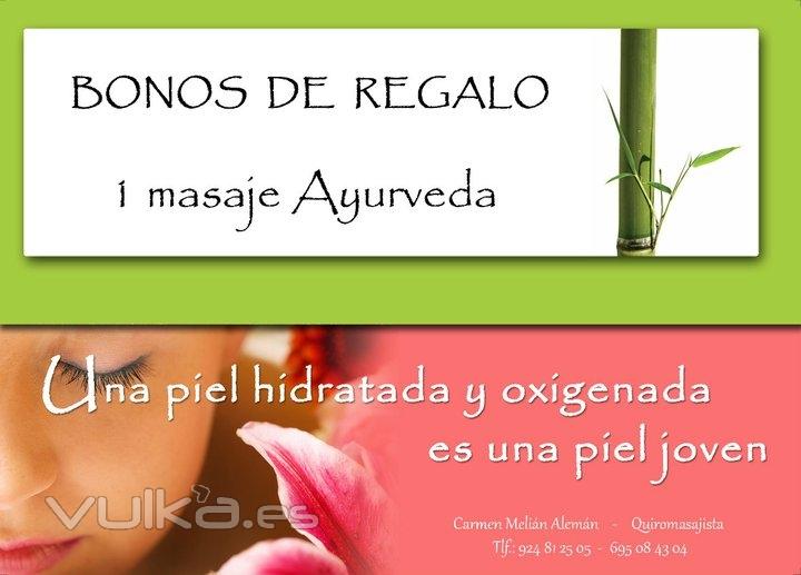 Si es la primera vez que nos visita, te regalamos un masaje ayurveda para la proxima vez