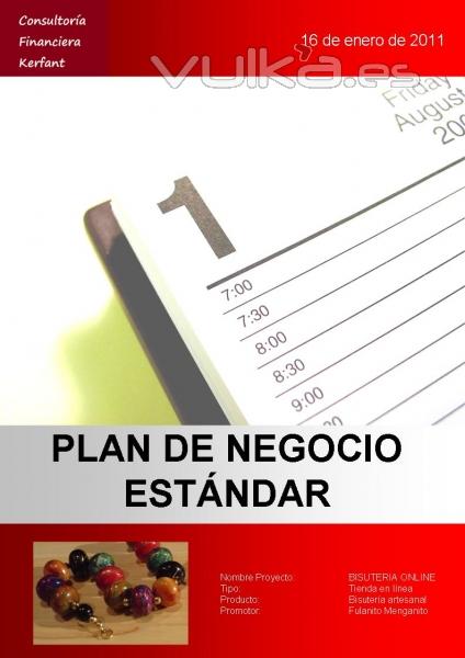 Plan de negocio estndar