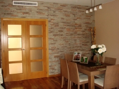 Panelado de pared de comedor - foto de cliente