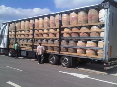 Used barrels, casks, wine barrels, whisky barrels