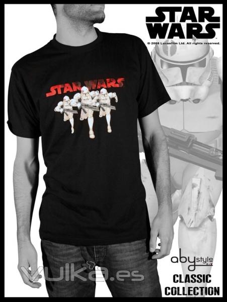 Camiseta Star Wars soldados