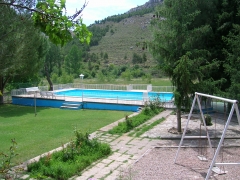 Piscina en verano