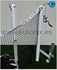 Postes de padel /postes de tenis fabricados en acero decapado tubo 80x2 (wwweuronixes)