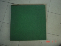 Pavimento fabricado en caucho reciclado 50x50x2cm usadas en exposicion, se pueden limpiar 2,75e/u