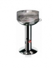 Barbacoa inox para carbon en wwwlamarces