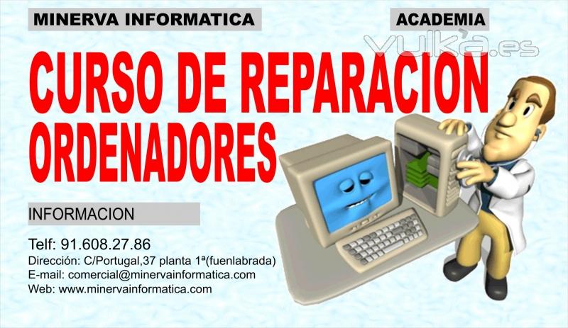 CURSO DE REPARACION DE ORDENADORES EN JULIO