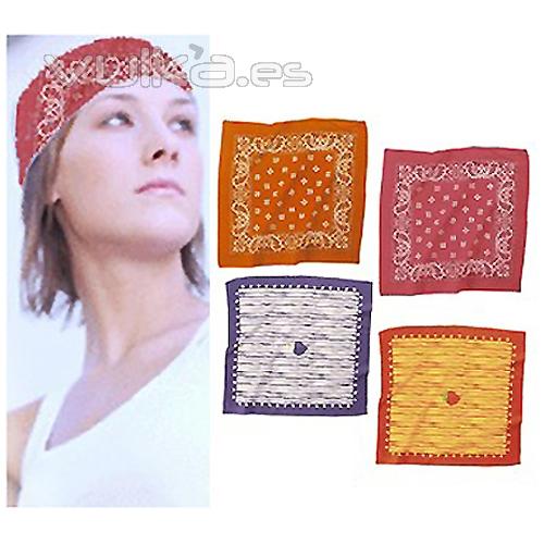 Bandana modelo Pachá 100% algodón . Ref SZZBAN0