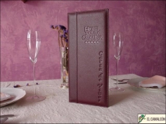 Foto 16 equipamiento de hostelería
 en Cádiz - El Camaleon Piel | Cartas de Restaurante