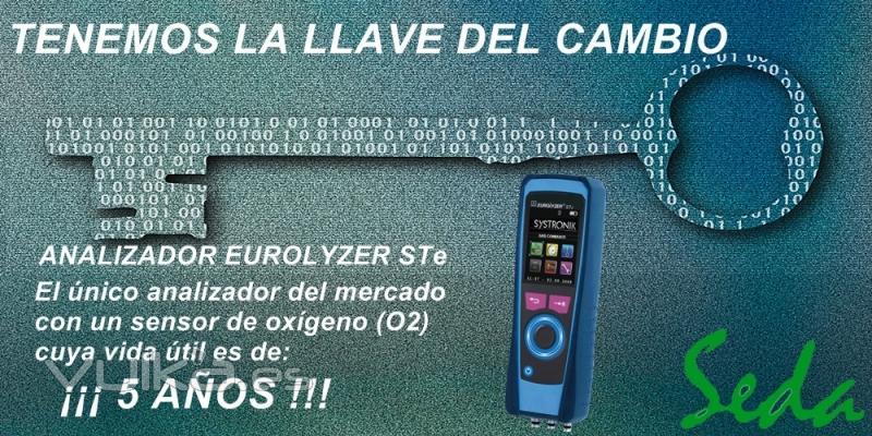 La llave del éxito, el nuevo Eurolyzer STe con sensor de oxígeno hasta 5 años de vida