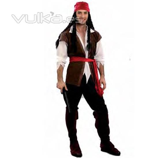 disfraz de pirata corsario