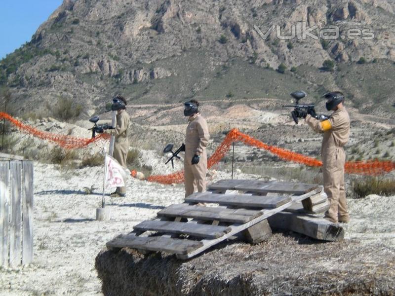 paintball junto casa color