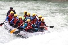 Rafting escolares viajes fin de curso espana