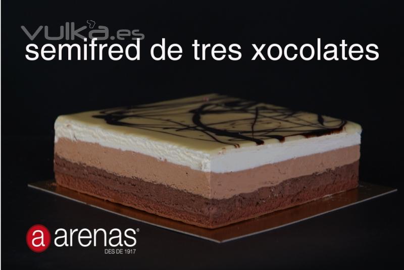 Mousse de 3 Xocolates