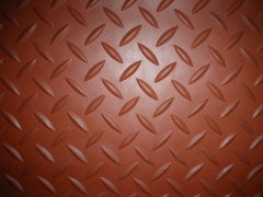 Diamante rojo caucho 10m2:pavimento de caucho decorativo antideslizanteprecio:39eur/rollo de 1x10m