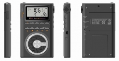 Brigmton bt-500 receptor digital-grabadora de voz-mp3-bateria recargable