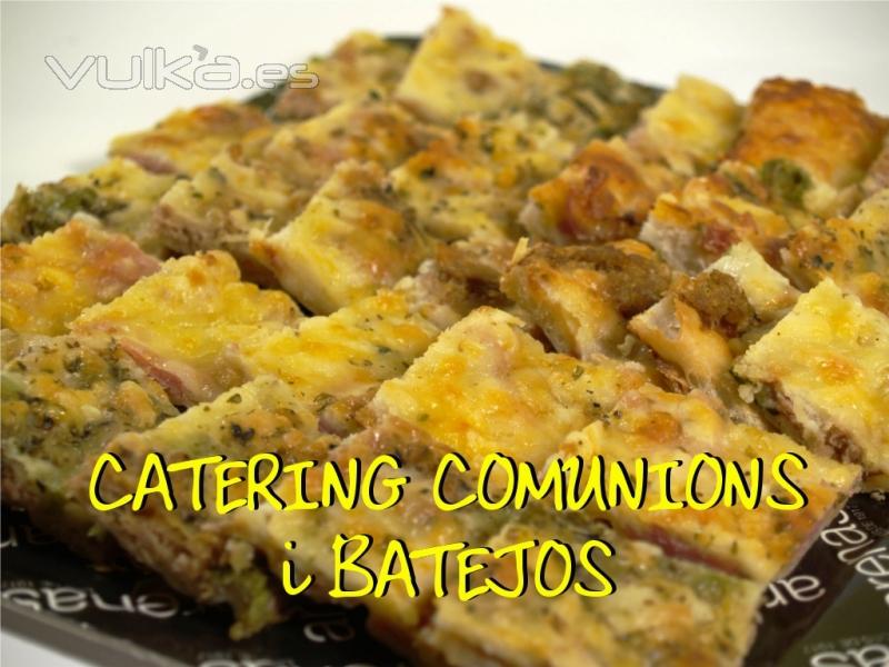 catering: pizzes