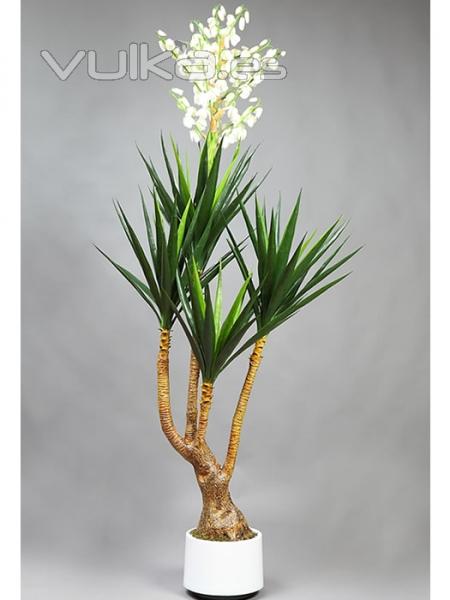 Agaves artificiales de calidad. AGAVE SISALANA ARTIFICIAL CON FLOR oasisdecor.com