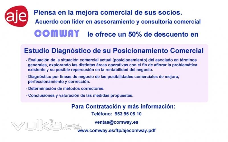 Convenio de colaboracin de COMWAY y AJE Jan