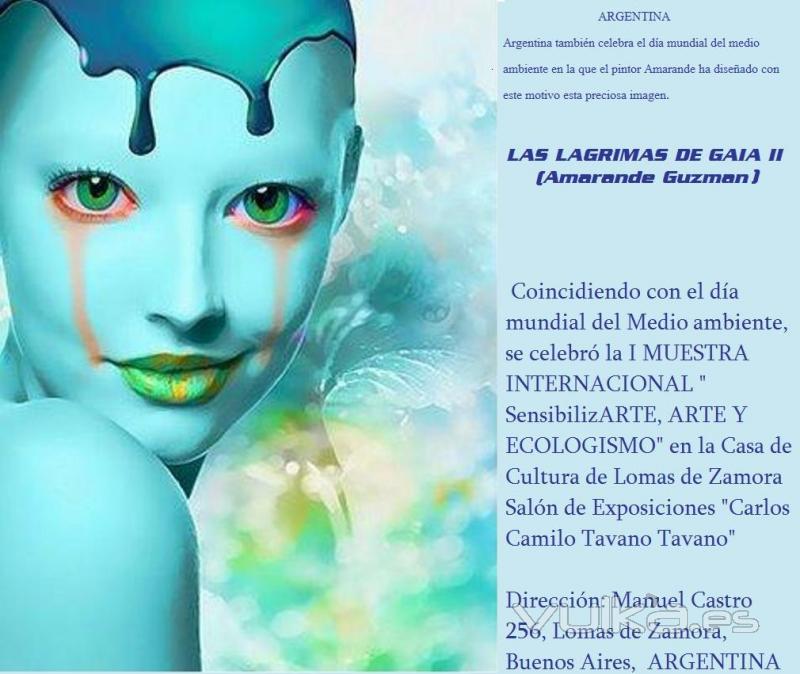 AGALEUS - En Argentina se celebr el da mundial de MEDIO AMBIENTE esta es una creacin de su imagen