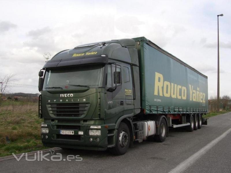 ROUCO YAÑEZ - Camiones siempre a punto para realizar los trayectos sin retrasos