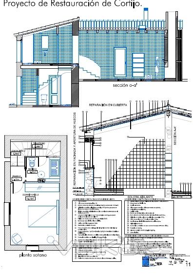 proyecto rehabilitacin de cortijo