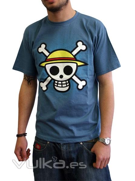 Camiseta One Piece calavera Luffy