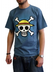 Camiseta one piece calavera luffy