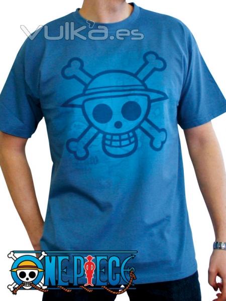 Camiseta One Piece azul