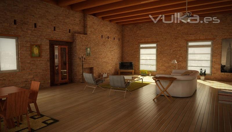 Loft Realizado 3D