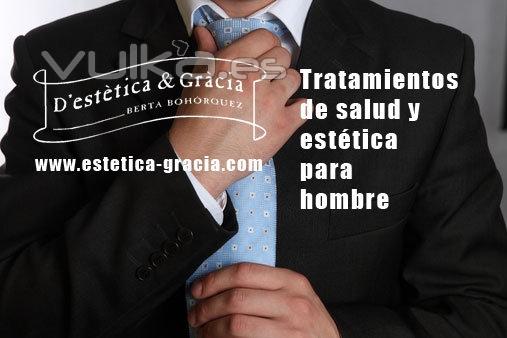 Servicios de estética para hombres