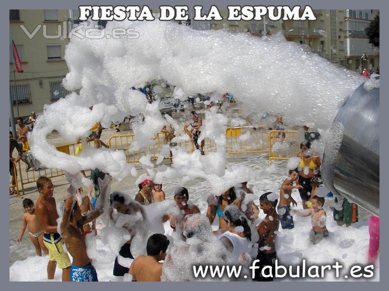 FIESTA DE LA ESPUMA