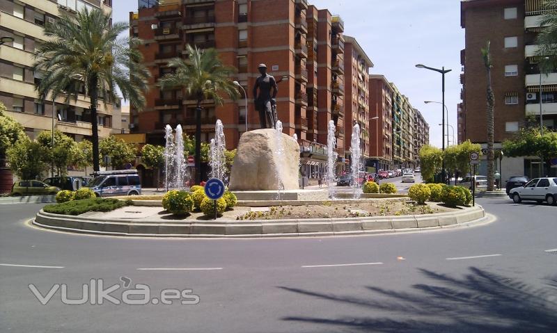 Reordenacin Plaza de Anibal e Himilce (actual Plaza del Minero). Linares