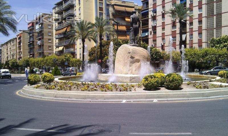 Reordenacin Plaza de Anibal e Himilce (actual Plaza del Minero). Linares