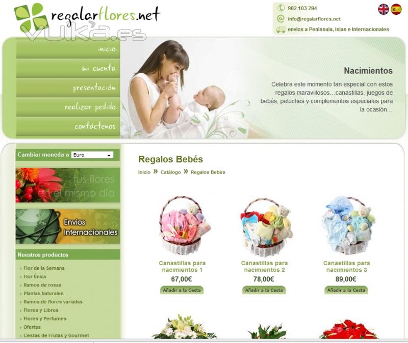 Con RegalarFlores.net podrás enviar flores, plantas y regalos a domicilio.