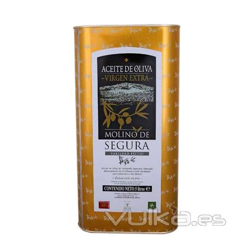 Aceite de oliva virgen extra Molino de Segura lata