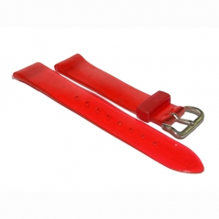 Correa de plástico roja