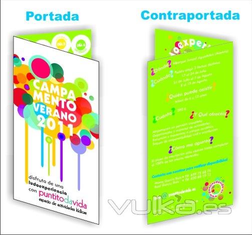 Dipticos para Campamento - PUNTITO DA VIDA