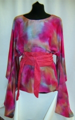 Blusa seda natural, se hace en todas las medidas, enviamos a toda espana