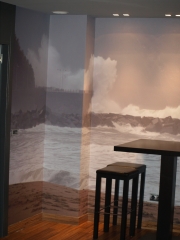 Textil adhesivo con impresion digital