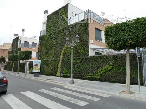 Jardn vertical de Paterna.