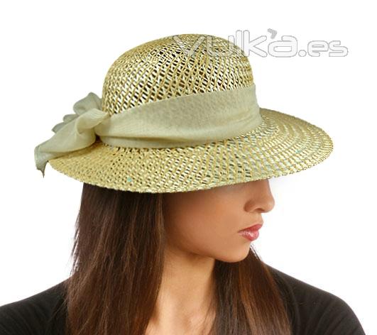 Sombrero verano color natural