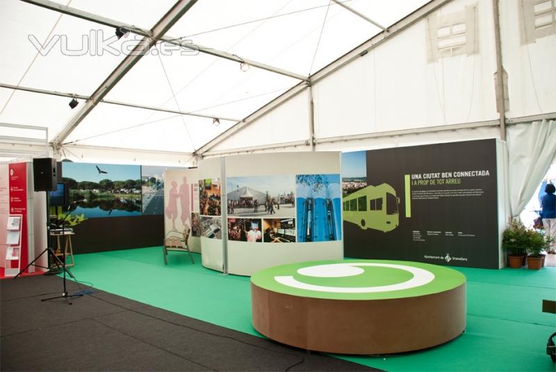 Stand para el Ayuntamiento de Granollers en Fira Ascensi