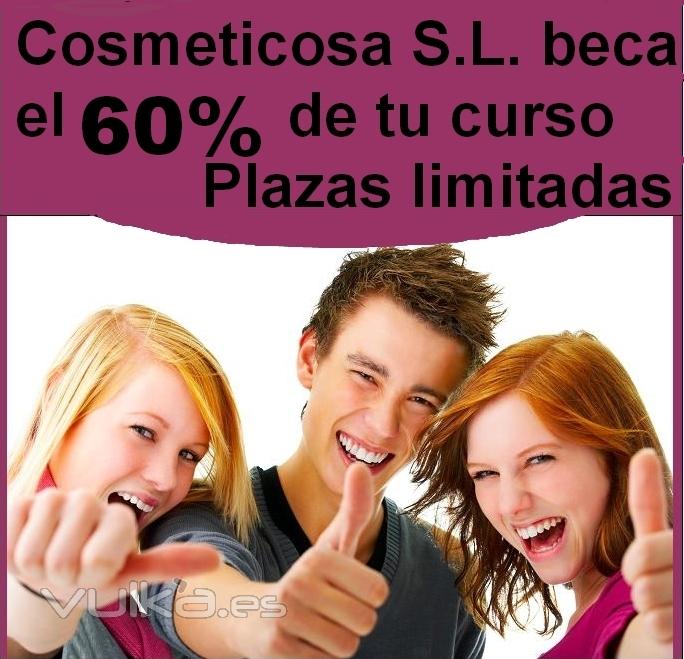 CURSOS BECADOS COSMETICOSA