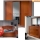 Dormitorio:Cabecero135, 2 mesitas, comoda, marco espejo y armario p/corredera.