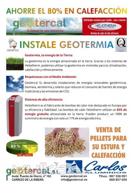 Ahorre 80% en calefacción - Instale geotermia