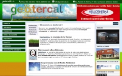 Página web www.geotercal.es