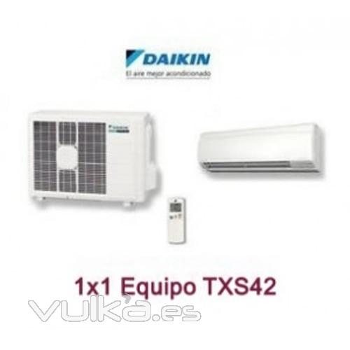 Aire Acondicionado TXS42J2 de Daikin inverter en nomascalor.es