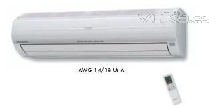 Aire Acondicionado Wall Ceiling Inverter AWG14UIA de General en nomascalor.es