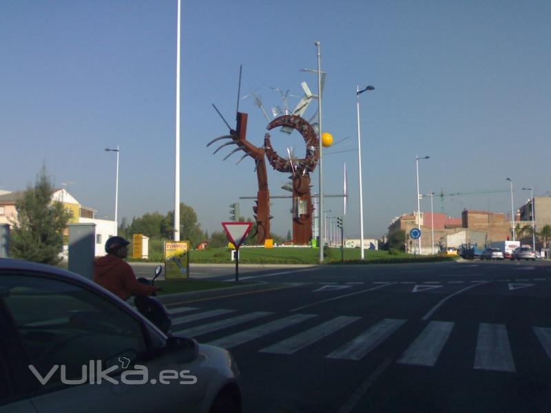 Monumento Homenaje a los Poetas en Zarandona (Murcia)