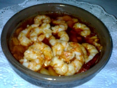 Gambas al ajillo